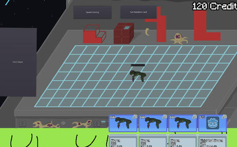 Tower Defense - A Tower Defense Game where you control Aliens in a derelict Ship and try to fend off Invaders